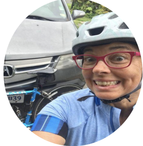 One of Ms. Gearys hobbies includes bike riding. (Photo courtesy of Geary Morris)