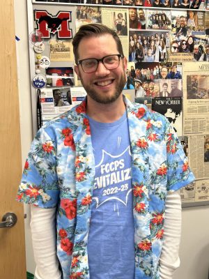 Mr. Laub has a long history of working at MHS. He is excited to continue his work in the role of Associate Principal. (Photo by Anna Goldenberg)