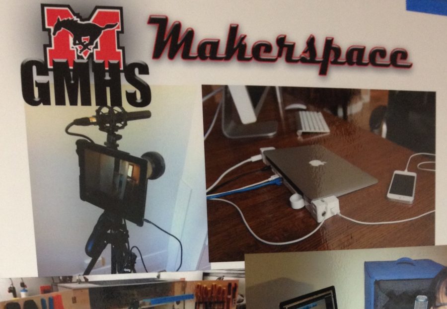 GMHS Makerspace sign