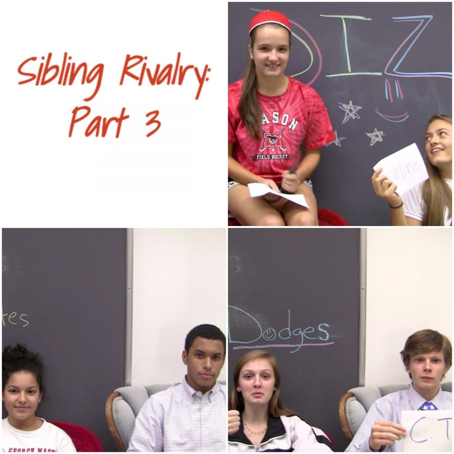 Siblings pose together for the cover of Sibling Rivalry: Part 3.