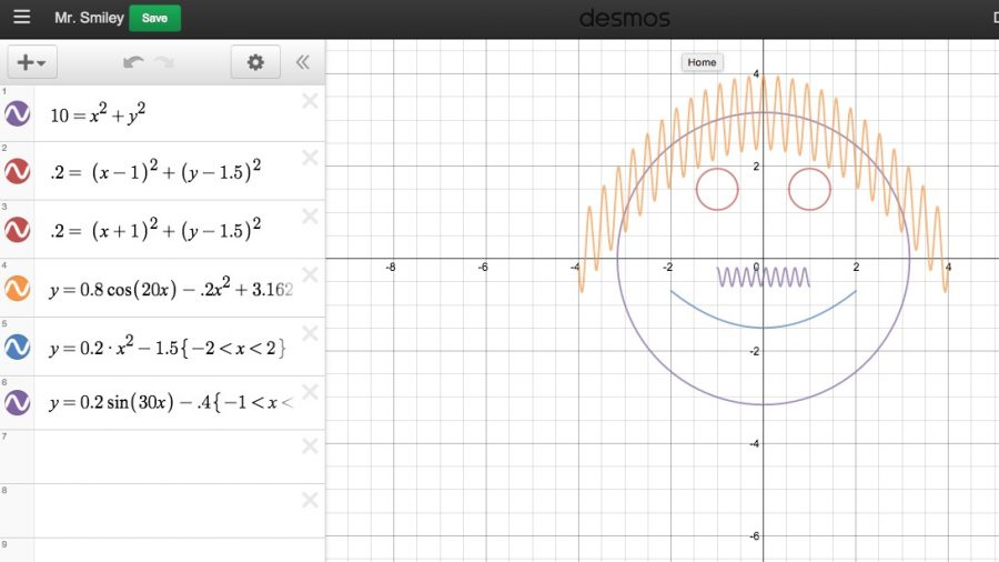 The+graphing+app+Desmos.