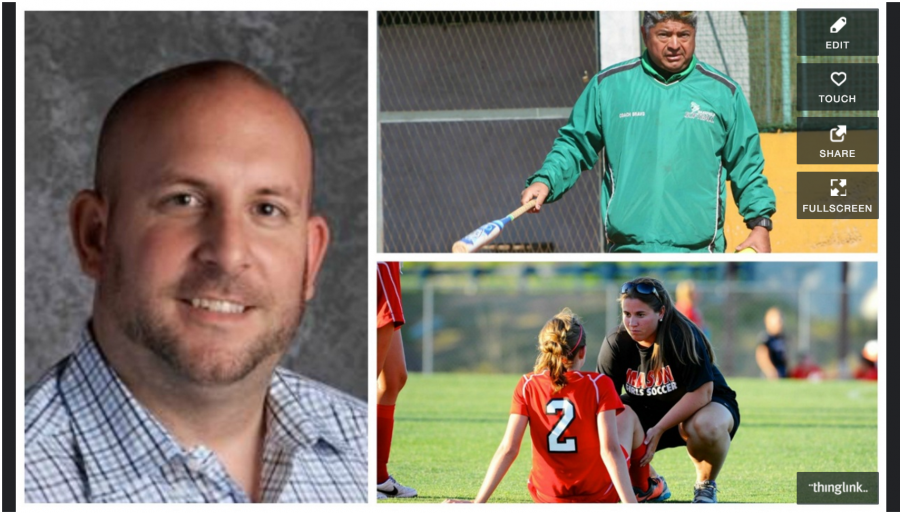 A collage of three different coaches.