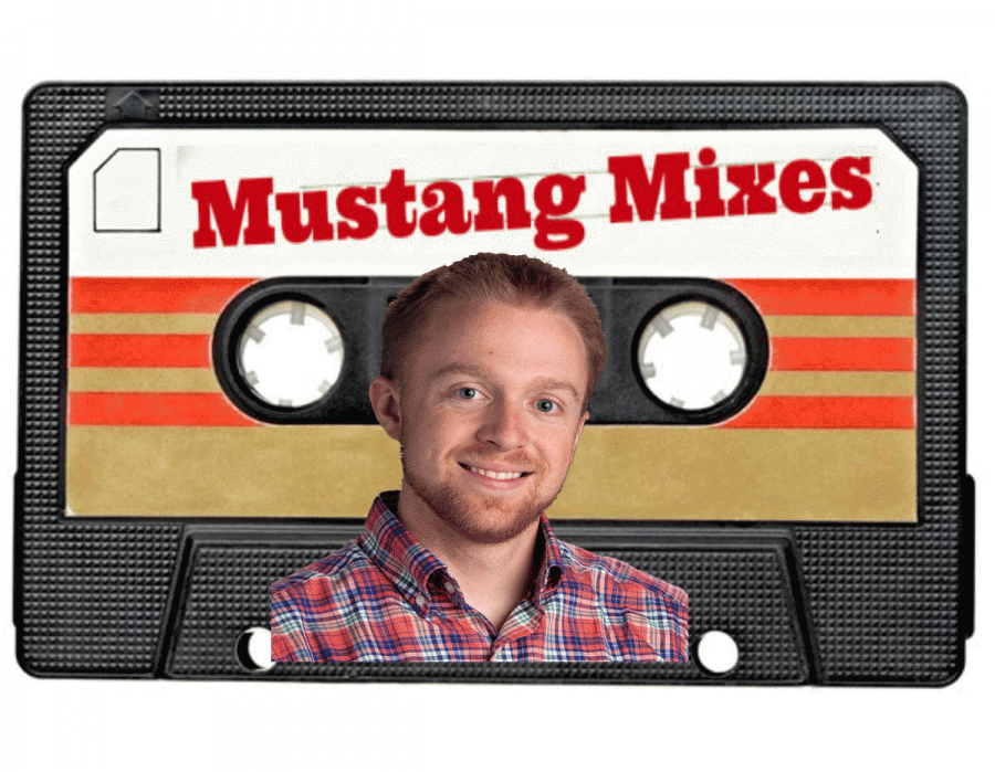 A cassette tape photo shopped with a Mason teacher.