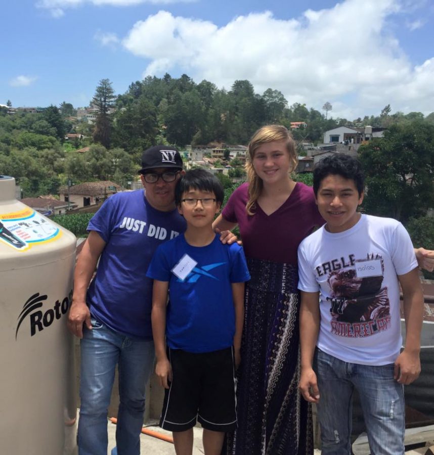 Linnea working in Guatemala. (Photo courtesy Linnea Skotte)