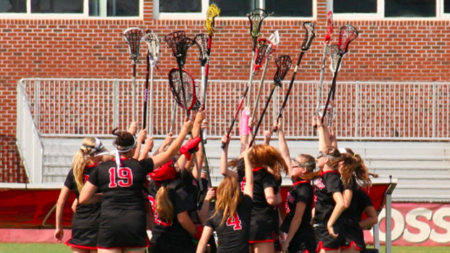 The Mason girls lacrosse team competed against Woodgrove High School at Liberty University on June 11 in the State final. This was the first time in Mason history that girls lacrosse has competed in the State Championship.