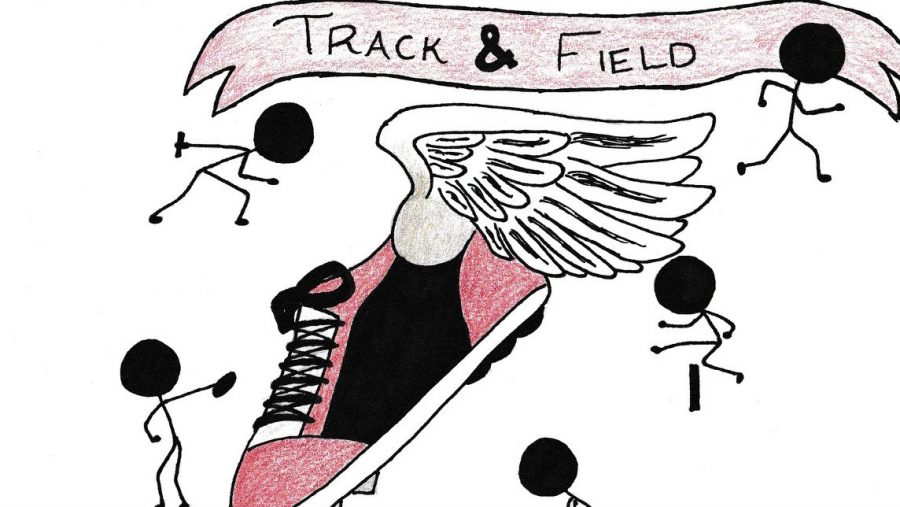 Track and field drawing