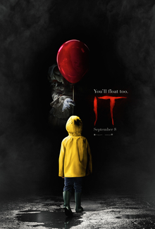 The movie poster for Stephen Kings IT