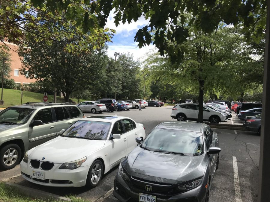 Picture of parking lot