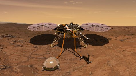 A large machine on mars.