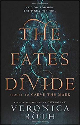 Book cover of the Fates Divide. 
