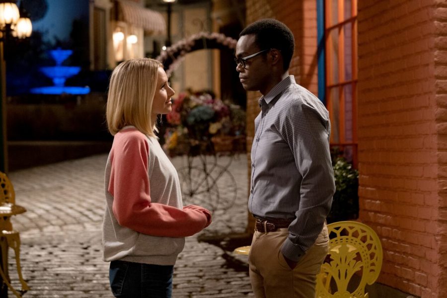 While youre social distancing, our sports editor Sam recommends The Good Place on Netflix. (Photo via nbc.com)