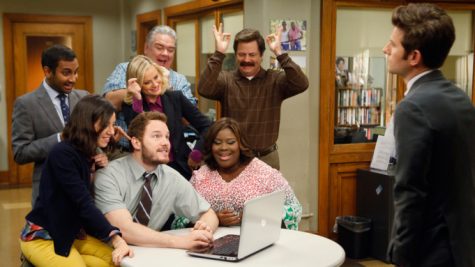 the cast of Parks and Rec