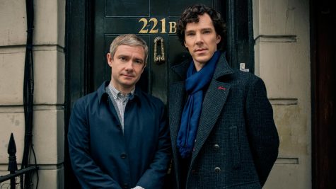 Two characters of Sherlock. 