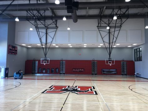 Picture of the basketball court