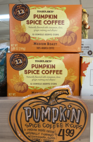Pumpkin Spice Coffee from Trader Joe’s. 