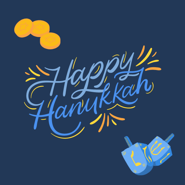Happy Hanukkah to those who celebrate! 
