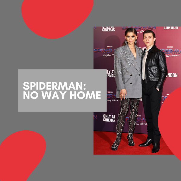 Tom Holland and Zendaya at the Spider-Man: No Way Home red carpet premiere in London.