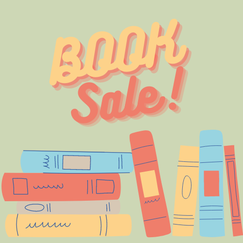 book sale poster
