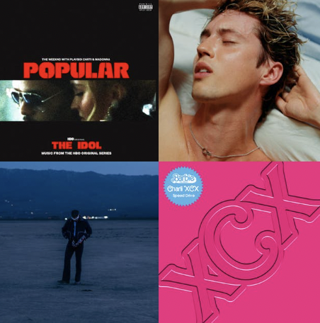 Collage of albums on this playlist, via Spotify