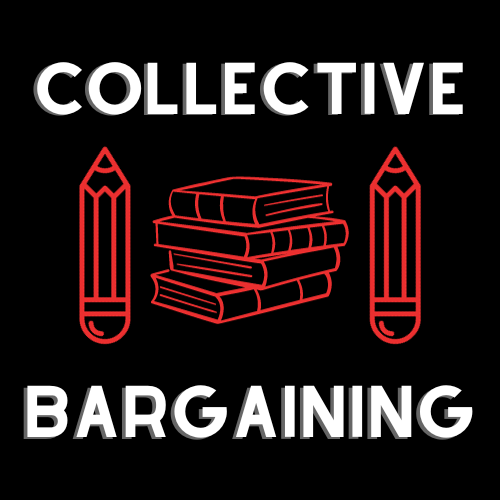 Teachers have been attempting to bargain for better pay, hours and benefits, but they have run into several issues. (Graphic by Binyamin Hassan)