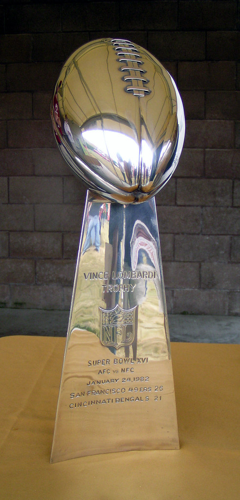 +The+Lombardi+Trophy+is+presented+to+the+winner+of+each+year%E2%80%99s+Super+Bowl.+This+trophy+was+presented+to+the+San+Francisco+49ers+for+defeating+the+Cincinnati+Bengals+26-21+in+Super+Bowl+XVI.+%28Photo+by+Jay+Peeples%29