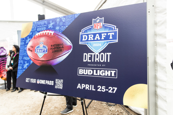The NFL Draft is an event hosted by the NFL where star collegiate football players graduate into the next level of football. They are selected by teams and thus determine where they will play in the NFL for their foreseeable future. (Photo via Flickr)