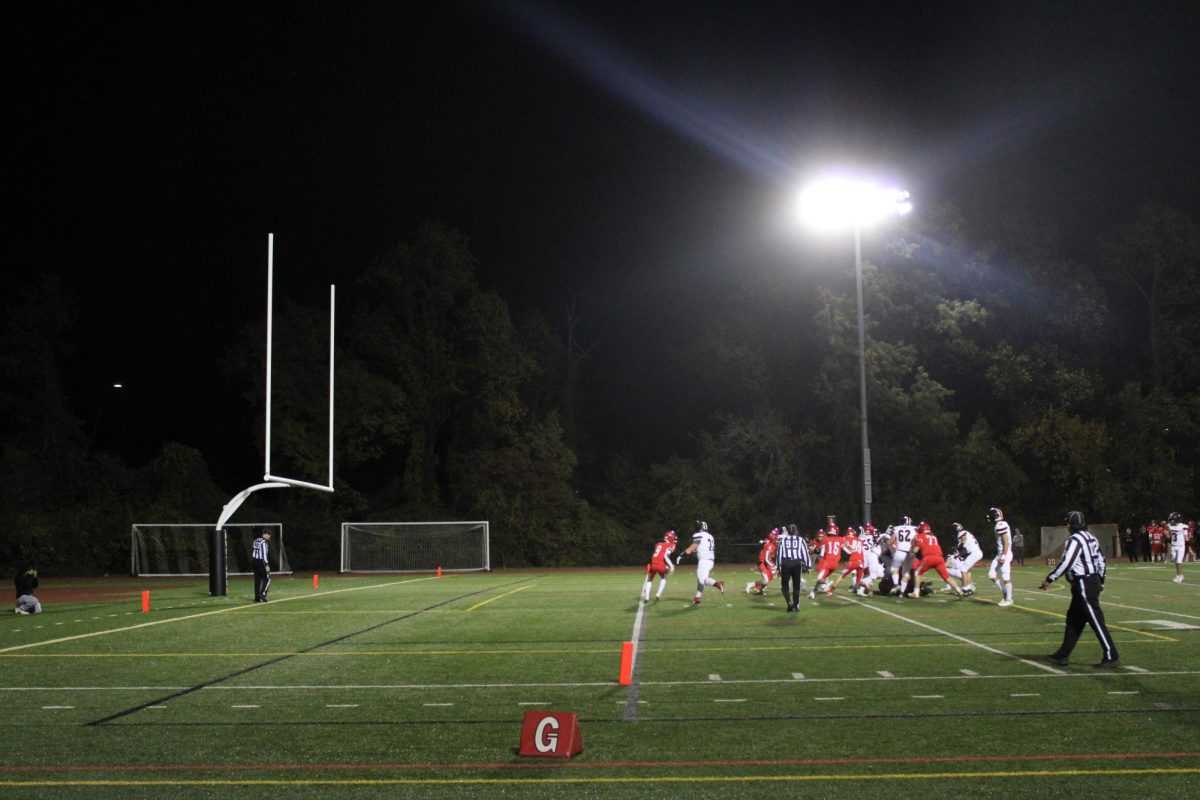 The Mustangs walloped the Fauquier Falcons 56-22 on Friday, Nov. 8. (Photo by Flynn Sheinkin)