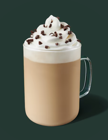 Peppermint White Chocolate Mocha (photo via Starbucks.com)