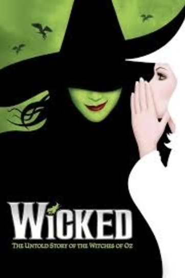 The original poster from the Wicked musical.