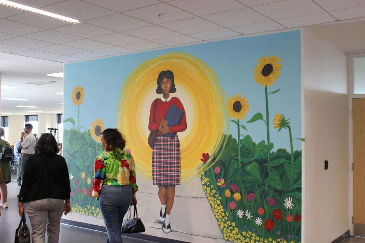 Meridian Dedicates 5th Floor Peace Garden to Marian Costner Selby