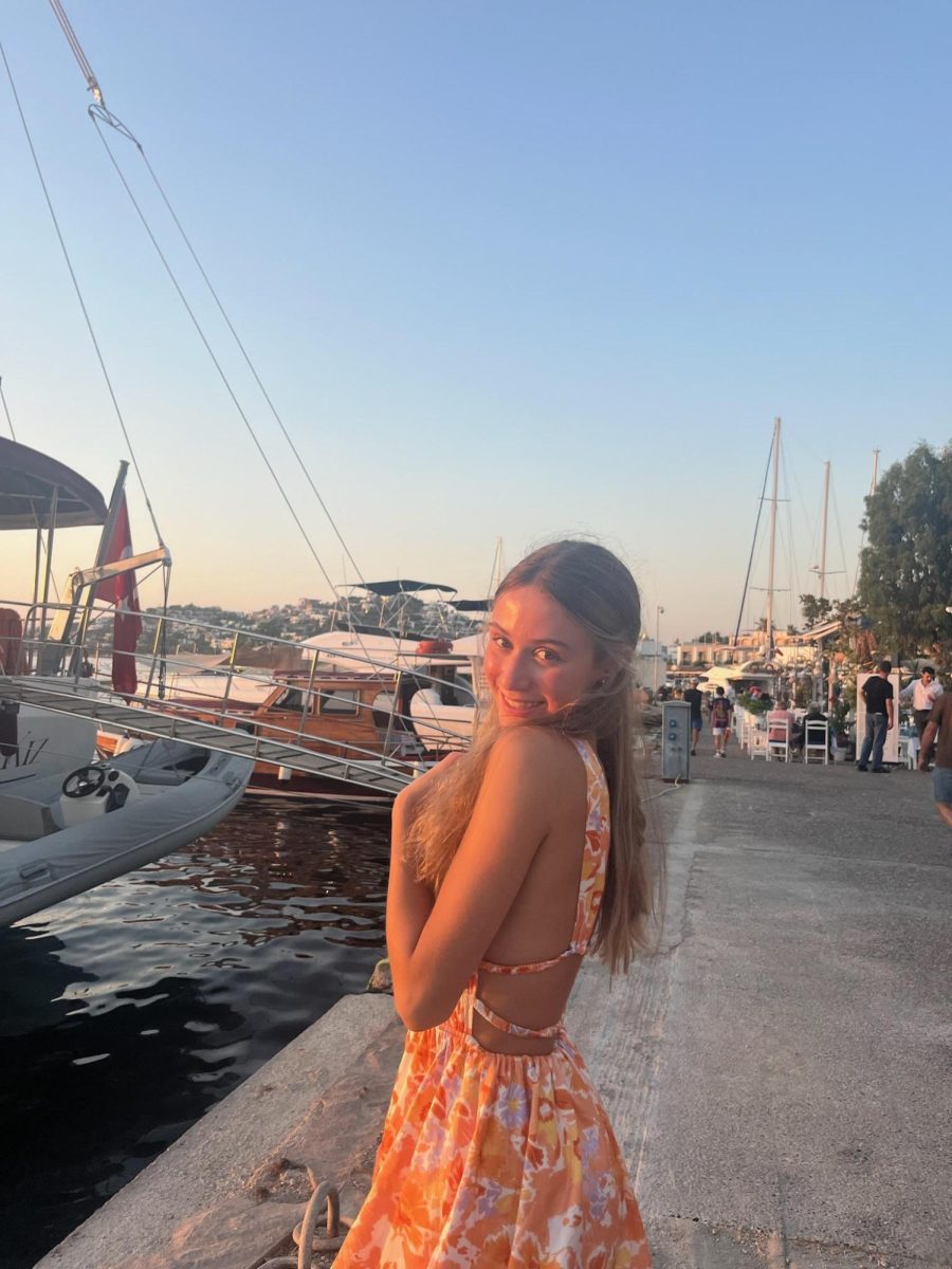 Ela Rees poses in a flowy dress. (Photo courtesy of Ela Rees)