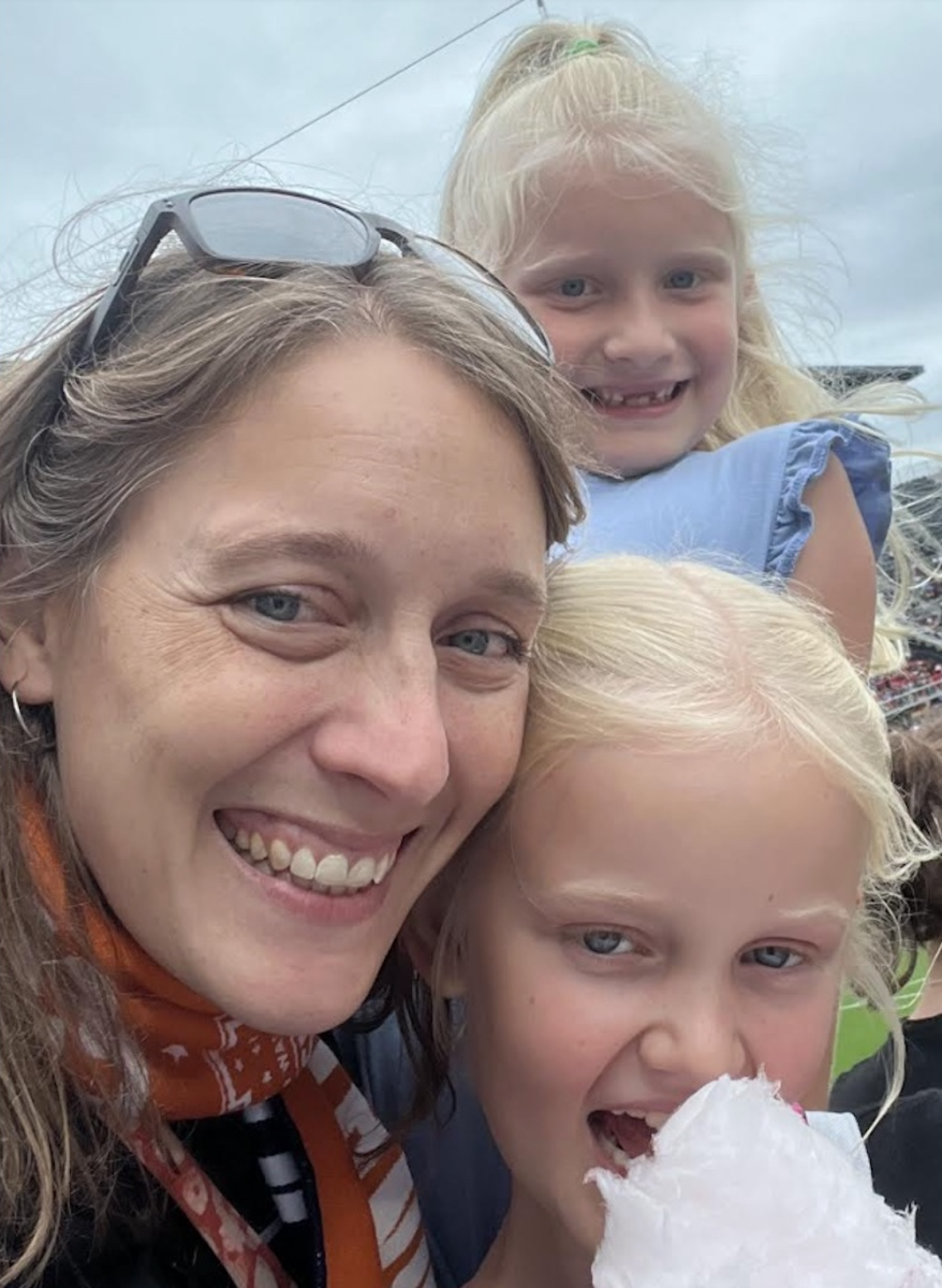 Lang and Lit and Individuals & Societies teacher, Mrs. Andie Hanna, has returned to Meridian. (Photo courtesy of Mrs. Hanna)