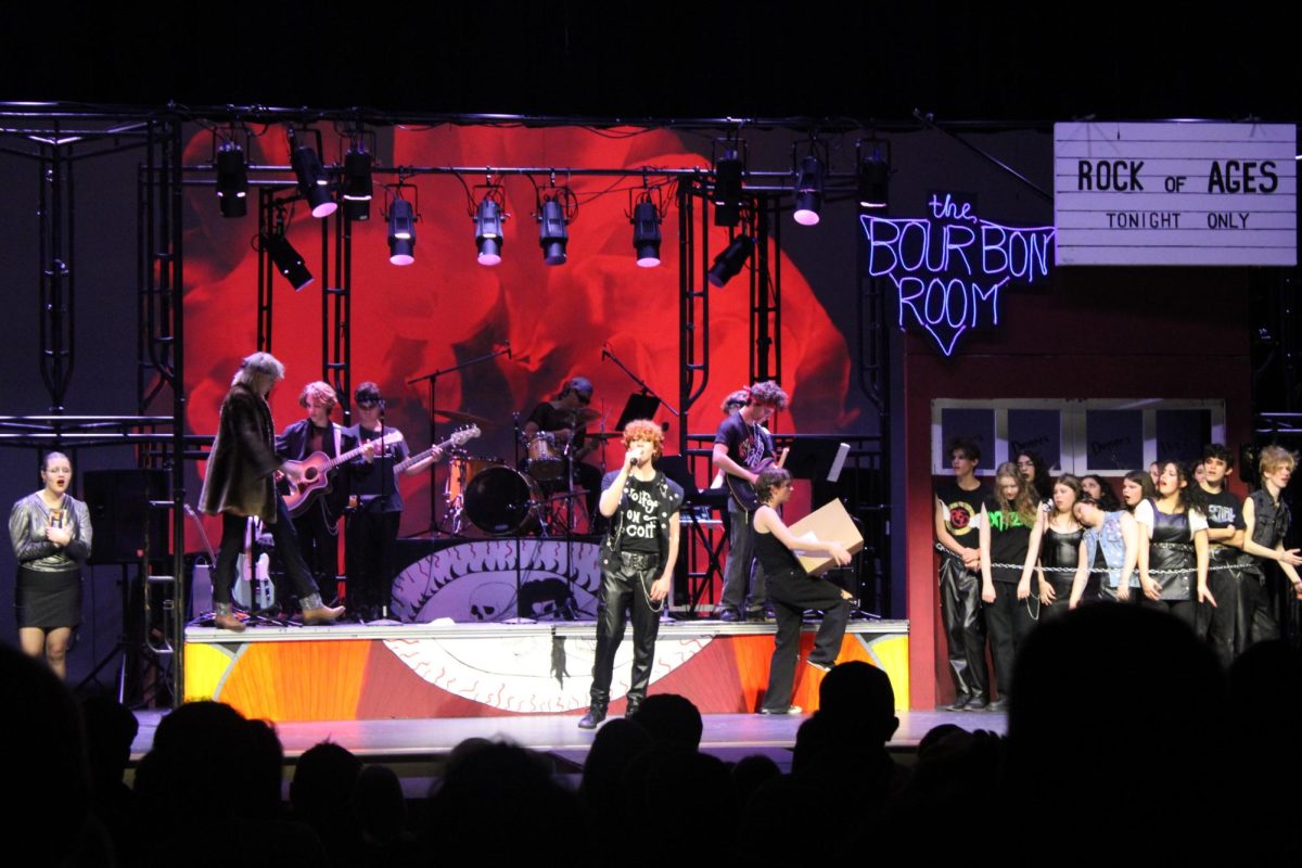 Meridian students perform Rock of Ages (Photo by Daria Adler)