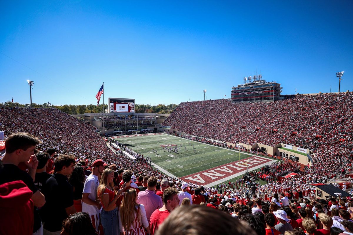  Memorial Stadium was packed with Indiana fans earlier this year. (Photo via Wikimedia Commons)