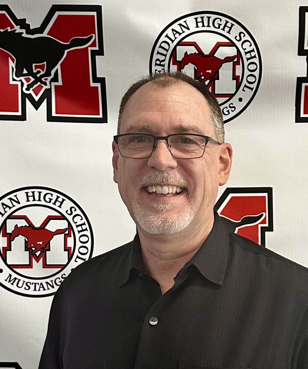  Meridian welcomes a new band teacher, Dr. Chad Steffey. (Photo courtesy of Dr. Steffey)