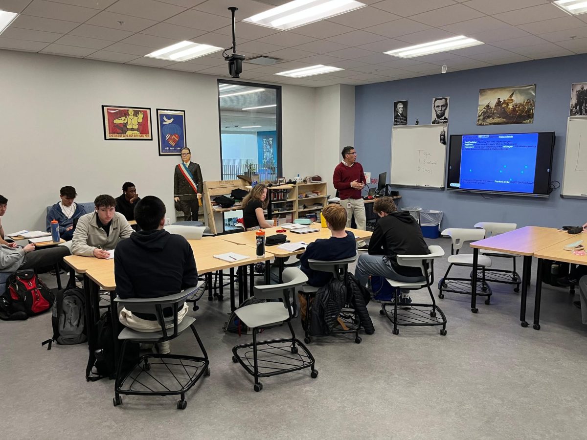 Beginning next year, HL and SL History classes will be shifting their curriculums to align with new changes in IB instruction. (Photo by Binyamin Hassan)