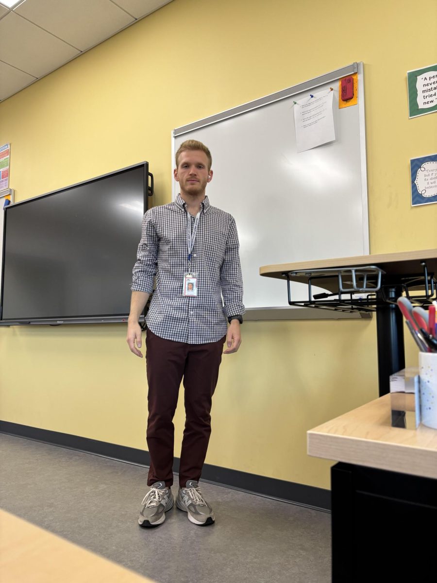 The latest addition to the Mustang Staff, Mr. Josh Slager. (Photo via Mr. Slager)